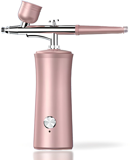 HORIZON 홈케어 휴대용 고압주입식 미스트기 수분공급기, 핑크