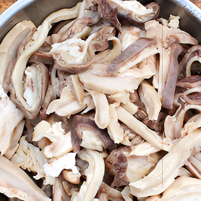 냉장 슬라이스 삶은 오소리감투 200g ( 200g 소포장 ), 5팩