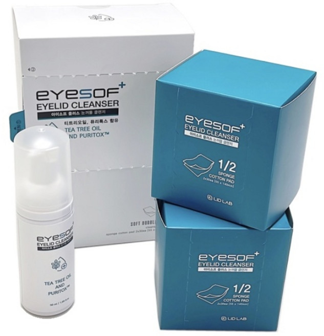 아이소프 플러스 아이리드크리너 티트리오일 퓨리톡스 눈꺼풀 눈청결제 50ML, 1개
