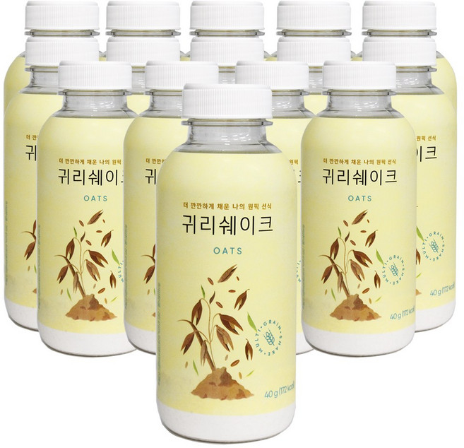 원픽선식 귀리쉐이크, 40g, 15개