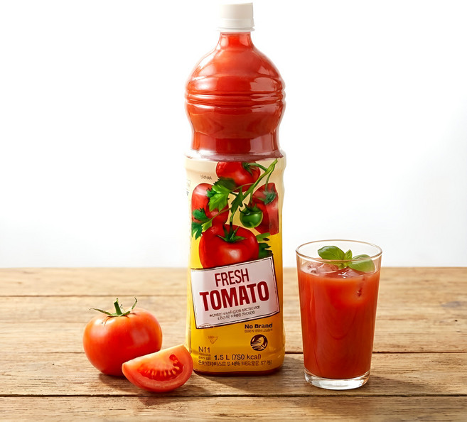 노브랜드 Fresh 토마토음료, 12개, 1.5L