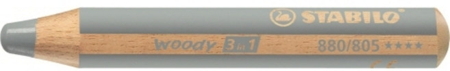 스타빌로 우디 3in1 멀티색연필 880JS805 실버 JS 10m