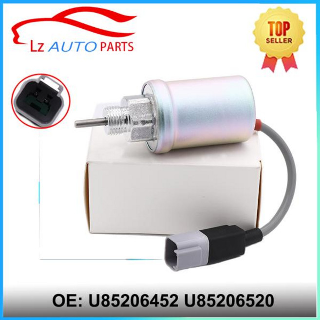 퍼킨스 엔진용 연료 차단 솔레노이드 밸브 정지 차단 솔레노이드 U85206452 U85206520 402D 403D 404C 403C 12V, [03] Colour