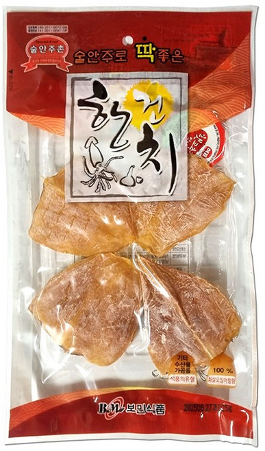 보민식품 건한치 25g, 1개