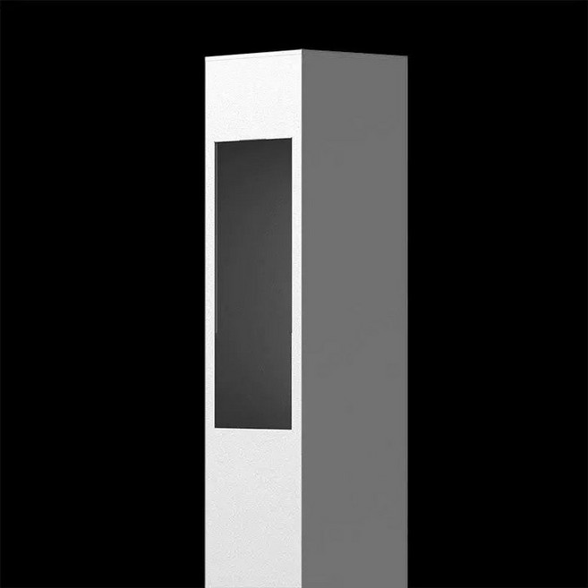 야외흡연실 인테리어 업소용 옥외 건물 재털이, 1개, 사각형 펄실버 자동차페인트