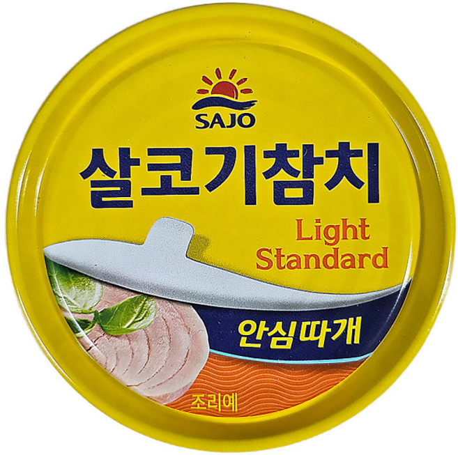 사조 살코기 참치 안심따개, 8개