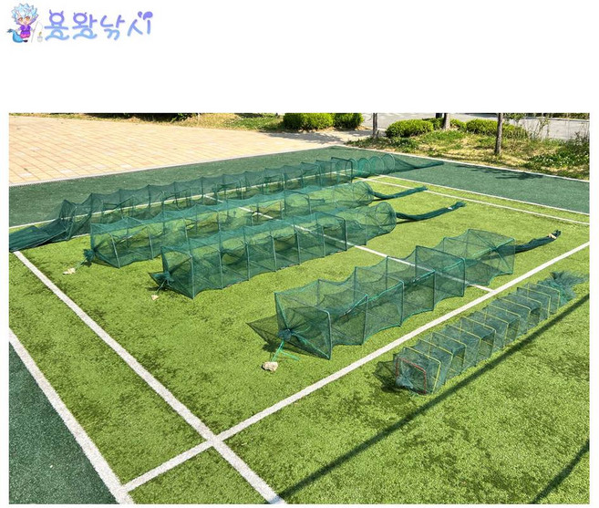 용왕낚시 어업용 지네통발 긴꼬리통발 민물통발 어업통발 대형통발 바다통발 피래미통발 문어통발, 옵션03:6홀 10단 4.0M