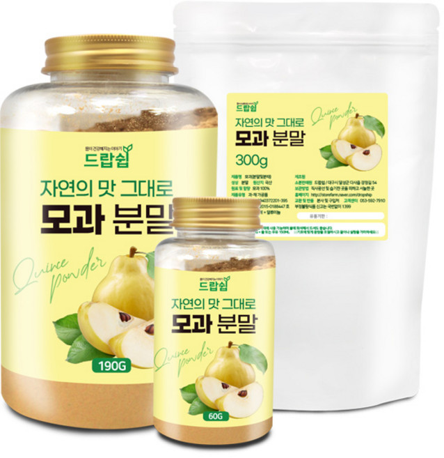 모과 분말(국산) 모음 가루 선식 건강 한방 차, 모과 분말[국산] 300g, 1개