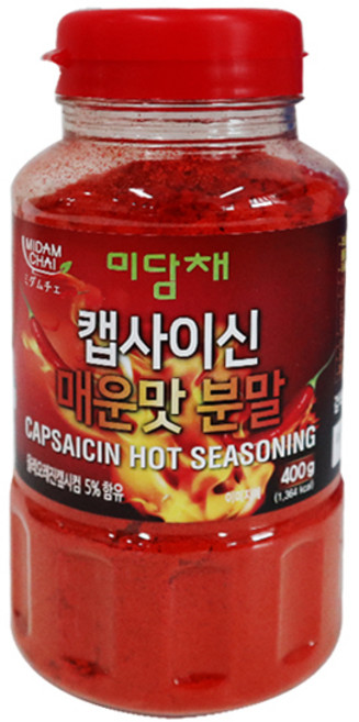 미담채 캡사이신 매운맛분말400g 3개, 400g