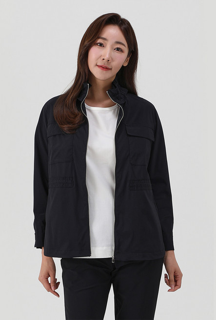 [PAT 여성]셔링넥 숏기장 점퍼_MI41302