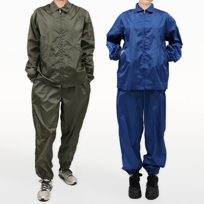 식품공장위생복 작업복 단체복 경량 운동복 바람막이 생활방수 상하세트 DSN02