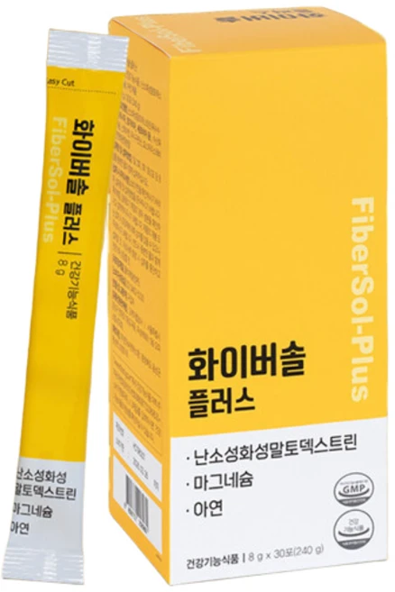 화이버솔 플러스 1박스(30포) 배변활동 면역기능 마그네슘, 1박스, 30회분 - 쿠팡