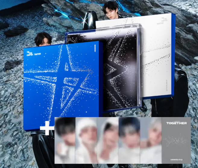 투바투 포토북3종+공식특전포카(1종) 투모로우바이투게더 앨범 별의 장: TOGETHER 투게더