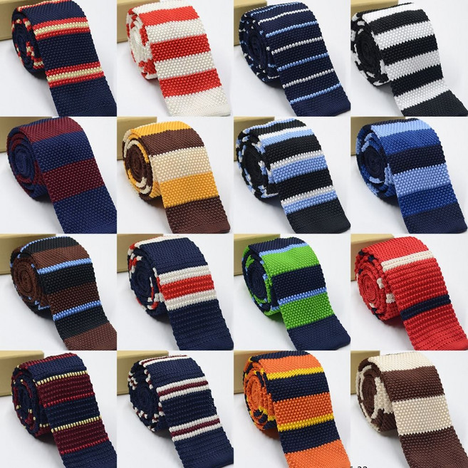 남성넥타이 플랫 니트 넥타이 시즌2 교복 학생복 교복넥타이