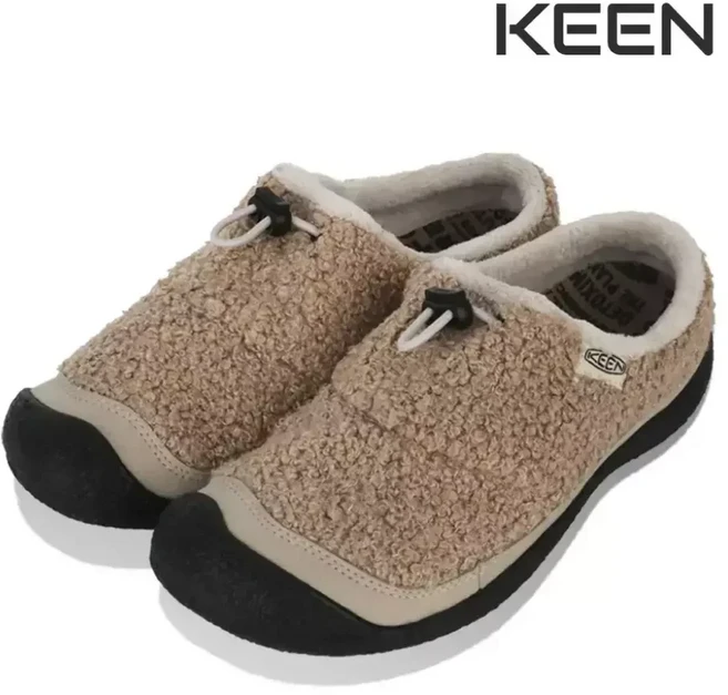 [국내배송]KEEN 킨 여성 슬리퍼 하우저3 슬라이드 방한화 타우페 1029437