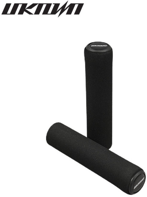 [언노운] 스펀지 그립 - 싱귤 LV3 픽시자전거 라이저바 핸들그립, 블랙