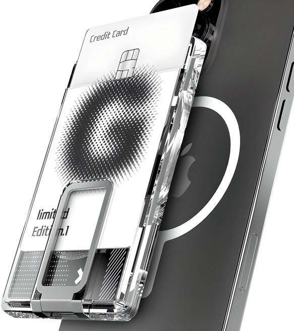 구스페리 2장수납 스탠드 맥세이프 카드 지갑 홀더 휴대폰 케이스