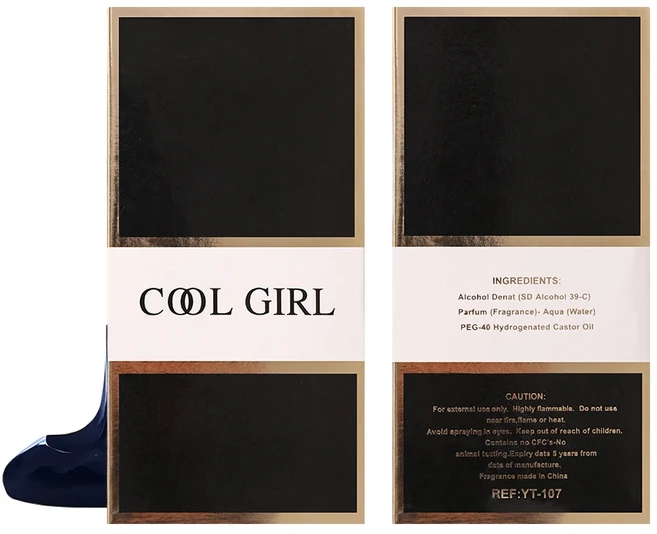 명품 브랜드 ​ 여성 향수 파르펨 팜므 90ml 페미니노 오리지널 지속적인 향기 식물 스프레이, 03 검정색