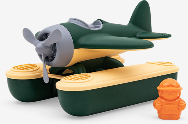 뮤고랑 플레이 해상 구조대 비행기 헬리콥터 목욕놀이 물놀이 장난감, 수상 비행기, 1개, 혼합색상