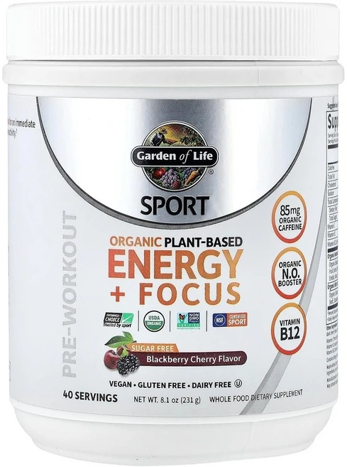 가든오브라이프 에너지포커스 231g 블랙베리체리, 1개 - 쿠팡