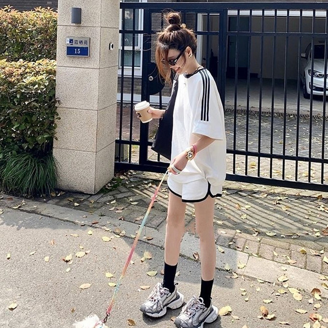 메이킹유 트랙 반팔 반바지 상하의 W3262홀리데이세트