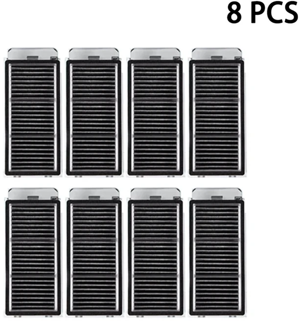 드리미 L40s 울트라 / 프로 진공 청소기 교체 부품 메인 사이드 브러시 HEPA 필터 천 먼지 봉투, 01 China Mainland, 02 버건디