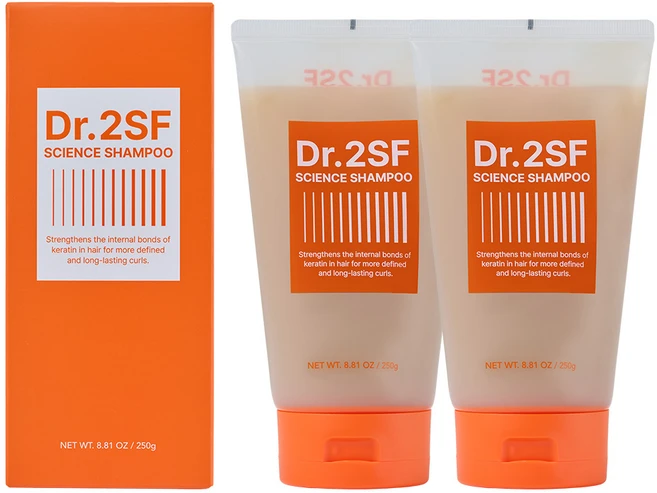 Dr.2SF 사이언스 탈모 증상 완화 볼륨 개선 기능성 단백질 샴푸, 2개, 250g - 쿠팡