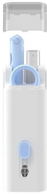 7-in-1 키보드 청소 키트 에어팟 헤드셋 클리너 펜 노트북 화면 블루투스 이어폰, [01] A, 1개