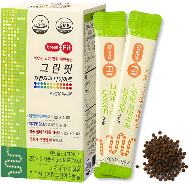 닥터피플 그린핏 차전자피 다이어트, 72g, 1개