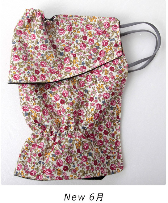 국산 면 골프마스크 1+1 턱마스크 꽃무늬 도트 2단 코마스크 자외선차단 엄마 아빠 선물 야외활동 사계절 봄 가을 겨울