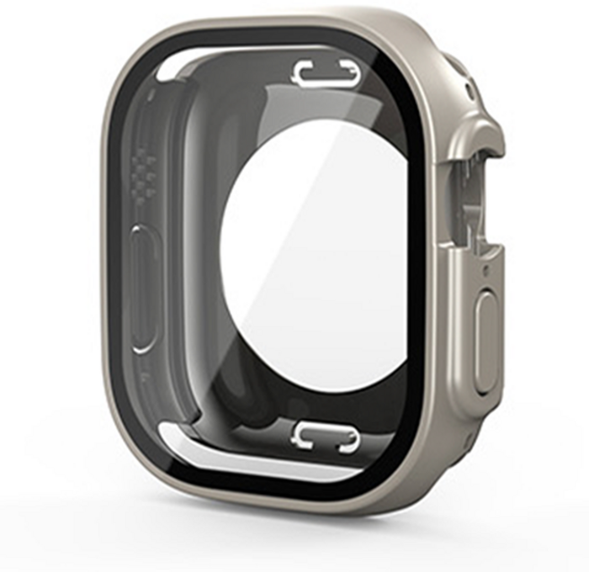 지모 애플워치 호환 풀커버 방수 케이스, 스타라이트, 49mm