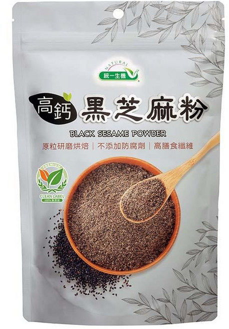統一生機 高鈣黑芝麻粉 300g, 1個