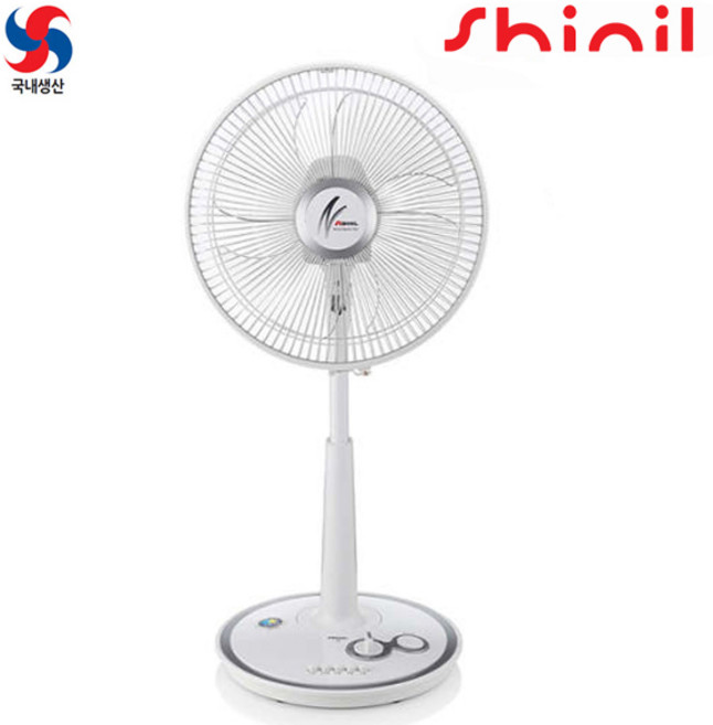 신일 국내생산 초미풍 좌석용 선풍기 SIF-14HKW 4엽 기계식 가정용