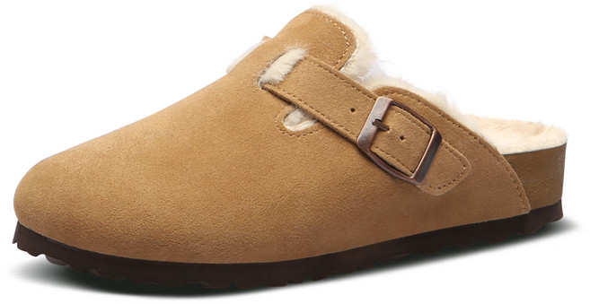 페이퍼플레인 여성용 겨울 털 슬리퍼 PP1456