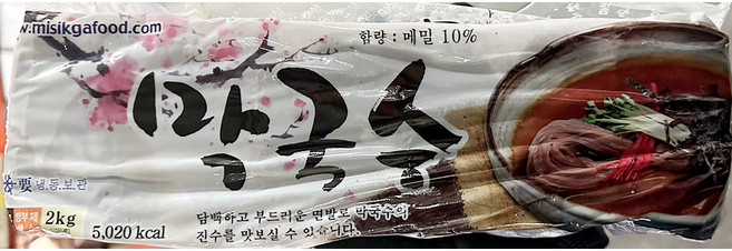 2K)X8 막국수(미식가, 2kg