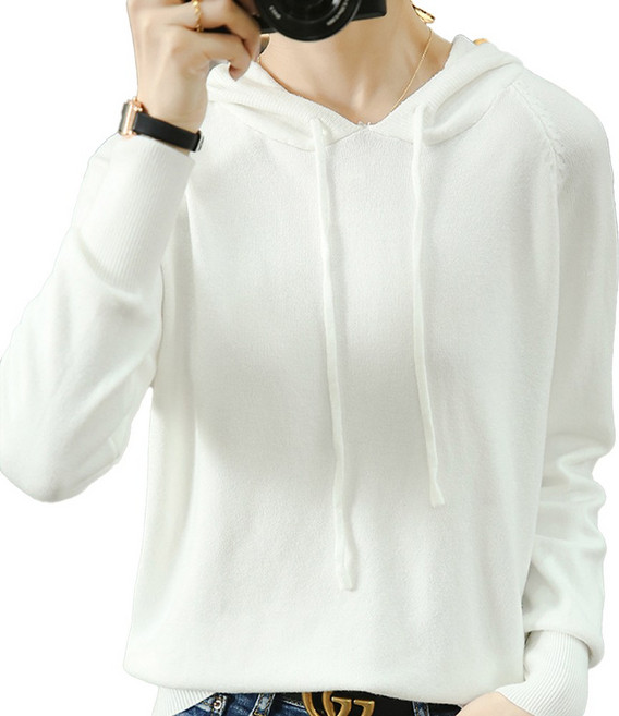 제이지나 여성 후드 니트 1P