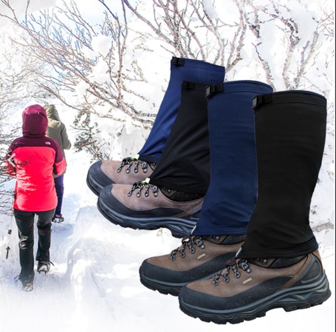 대경몰 국산 고급 소프트 스판 사계절 스패츠 벌초 공사현장 먼지차단 발목 보호 스패치, 숏-검정