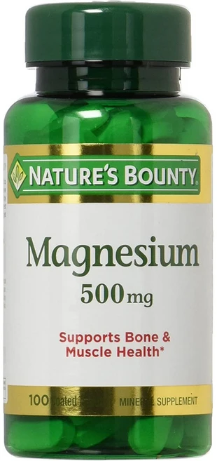 네이쳐스 바운티 산화 마그네슘 500mg 100정, 1개 - 쿠팡