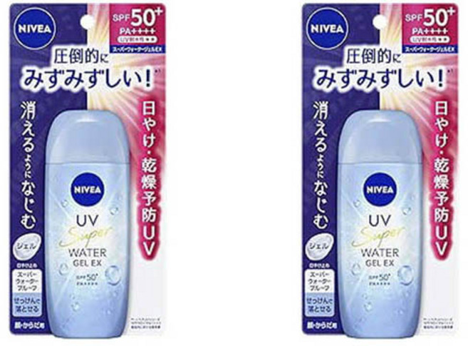 니베아 슈퍼 워터 젤 EX, 80g, 2개