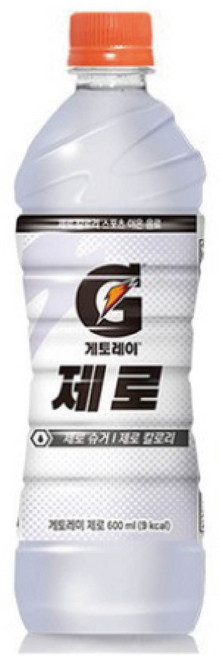롯데칠성 게토레이 제로 600ml, 8개