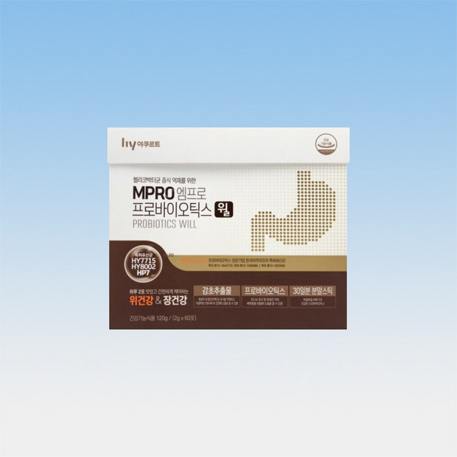 엠프로 프로바이오틱스 윌, 120g, 1개
