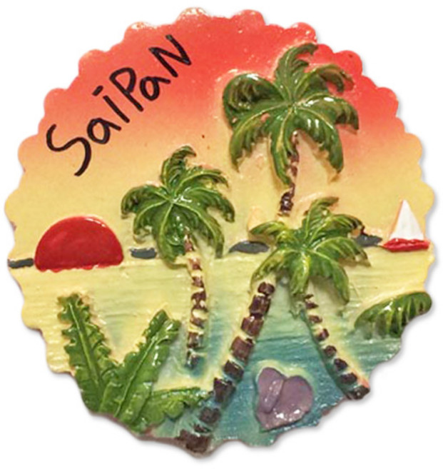 유로고 괌 하와이 런던 스위스 프라하 미국 뉴욕 영국 냉장고자석 마그넷 마그네틱, D19.사이판