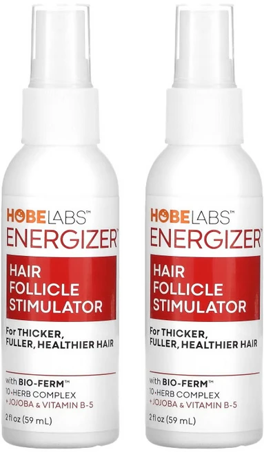 호베랩 에너자이져 헤어 폴리클 스티뮬레이터 호호바 앤 비타민B-5 함유 59ml, 2개 - 쿠팡