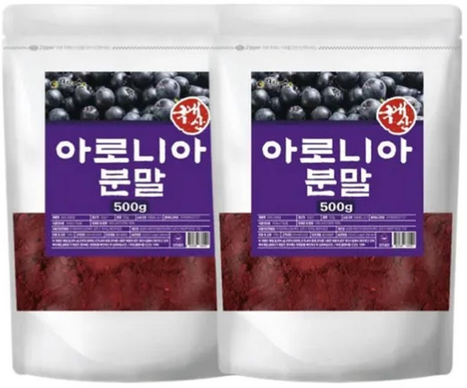 국산 아로니아가루 아로니아 분말 효능, 1개, 200g
