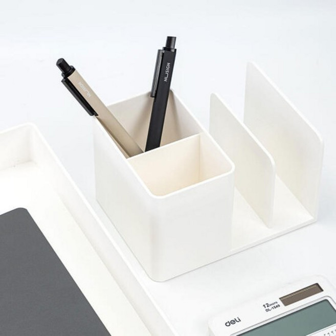 아트박스/델리 누사인 연필꽂이 멀티 책꽂이, 화이트, 상세설명 참조, 화이트