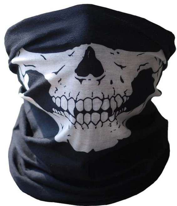 자전거 오토바이 할리 라이딩 해골버프 마스크 스카프 버프 복면 두건 얼굴가리개