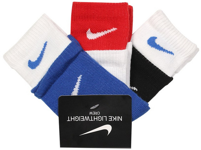 NIKE 童 中長襪 3入組