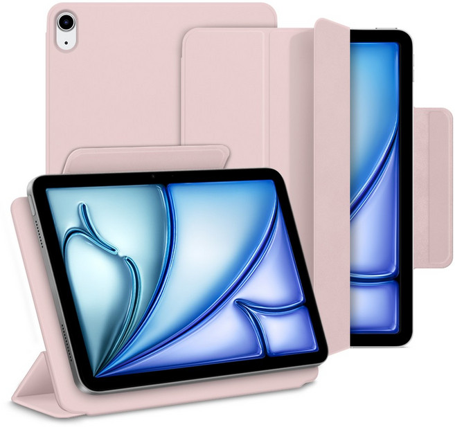 뷰씨 폴리오 커버형 케이스, 핑크샌드, 1개