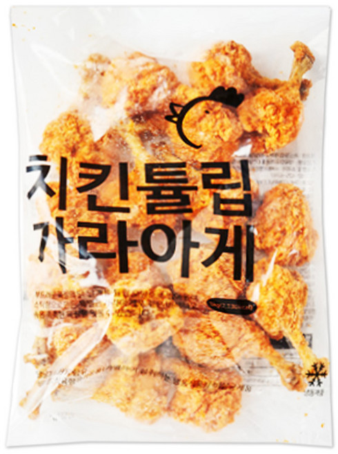 도매 한박스 모노 엠에프 닭봉 튤립 치킨 가라아게 1kg, 10개