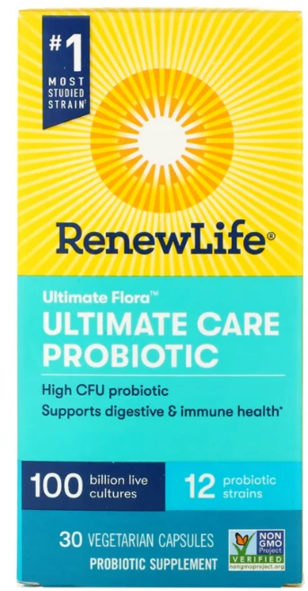 Ultimate Flora Probiotic 100billion리뉴라이프 얼티메이트 케어 프로바이오틱 30캡슐, 1개, 30정 - 쿠팡